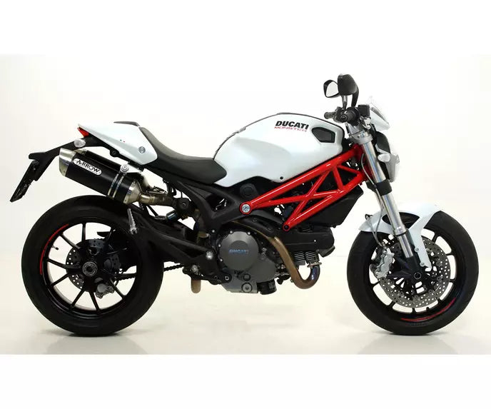 Arrow Ducati Monster 796 Slip-On Exhaust 2010-2014 – Thunder Black Aluminium