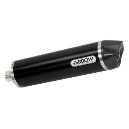 Arrow BMW F 800 R Slip-On Exhaust 2009-2016 – Maxi Race-Tech Black Aluminium