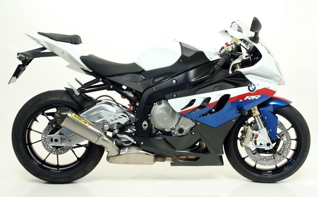 BMW S 1000 Rr 2009-2014 Exhaust Arrow Works Titanium - 71750PK - ARROW EXHAUSTS
