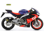 Aprilia Rs 660 2020-2024 Full Exhaust Kat Arrow Indy Race Black Aluminum - 71755KZ71929AKN - ARROW EXHAUSTS