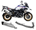 BMW R 1250 Gs 2019-2023 Arrow Maxi Race-tech Racing Aluminum/titanium Full System Exhaust Carbon End Cap - 71805AK71723MI - ARROW EXHAUSTS