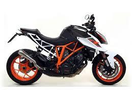 KTM 1290 Superduke Gt 2022-2024 Exhaust Pro-race Nichrom Muffler + Racing Link Pipe Arrow - 71820PRI71692MI - ARROW EXHAUSTS