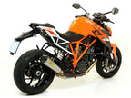 KTM 1290 Superduke Gt 2022-2024 Exhaust Muffler Arrow X-kone Nichrom - 71820XKI - ARROW EXHAUSTS