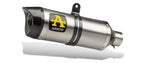 Honda Cbr 650 F 2016-2024 Full Exhaust Catalyzed Arrow Thunder Aluminium - 71821AK71614KZ - ARROW EXHAUSTS