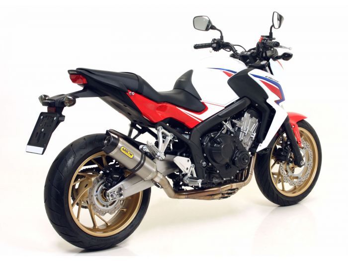 Honda Cbr 650 F 2016-2024 Full Exhaust Arrow Thunder Aluminium - 71821AK71614MI - ARROW EXHAUSTS