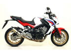 Honda Cbr 650 F 2016-2024 Full Exhaust Arrow Thunder Aluminium - 71821AK71614MI - ARROW EXHAUSTS