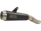 Suzuki Katana 1000 2019-2020 Arrow Link Pipe+approved Pro-race Black Nichrom Exhaust Stainless Steel End Cap - 71828PRN - ARROW EXHAUSTS