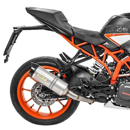 Arrow KTM RC 390 Slip-On Exhaust + Link Pipe 2017-2020 – Aluminium