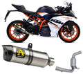Arrow KTM RC 390 Slip-On Exhaust + Link Pipe 2017-2020 – Thunder Titanium