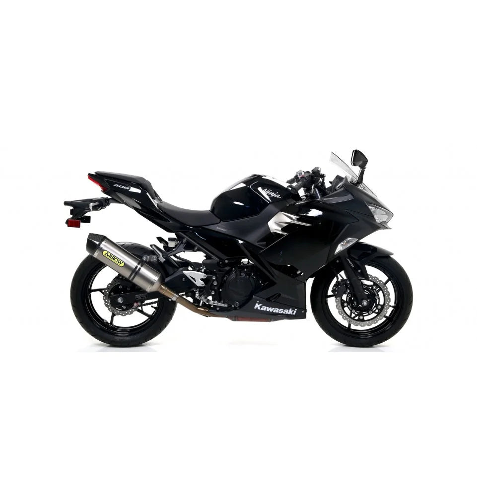 Arrow Kawasaki Z 400 Slip-On Exhaust 2019-2021 – Aluminium