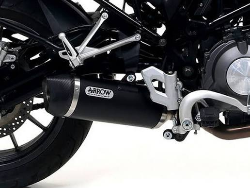 Arrow Benelli TRK 502 Slip-On Exhaust + Link Pipe 2017-2021
