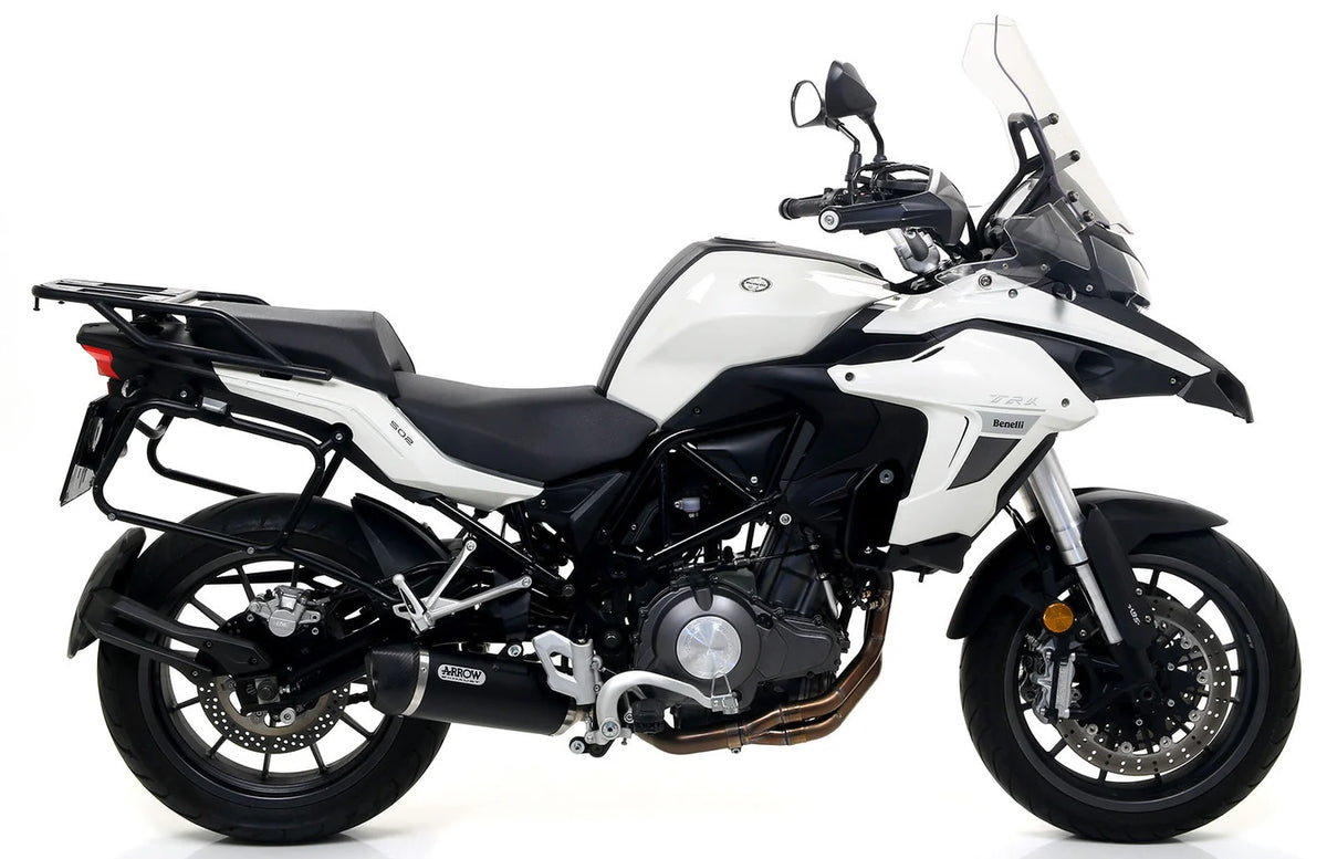 Arrow Benelli TRK 502 Slip-On Exhaust + Link Pipe 2017-2021