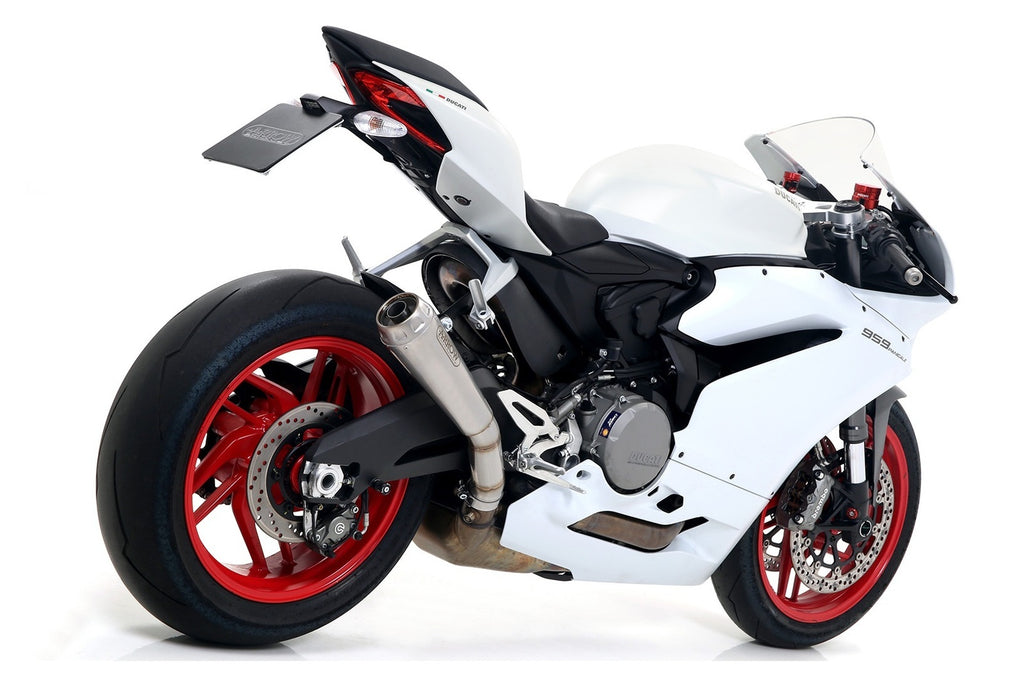 Ducati Panigale 959 2016-2020 Exhaust Arrow Pro Race Nichrom - 71880PRI - ARROW EXHAUSTS