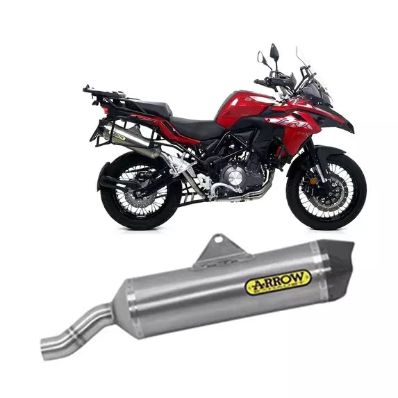 Arrow Benelli TRK 502 X Slip-On Exhaust 2019-2024