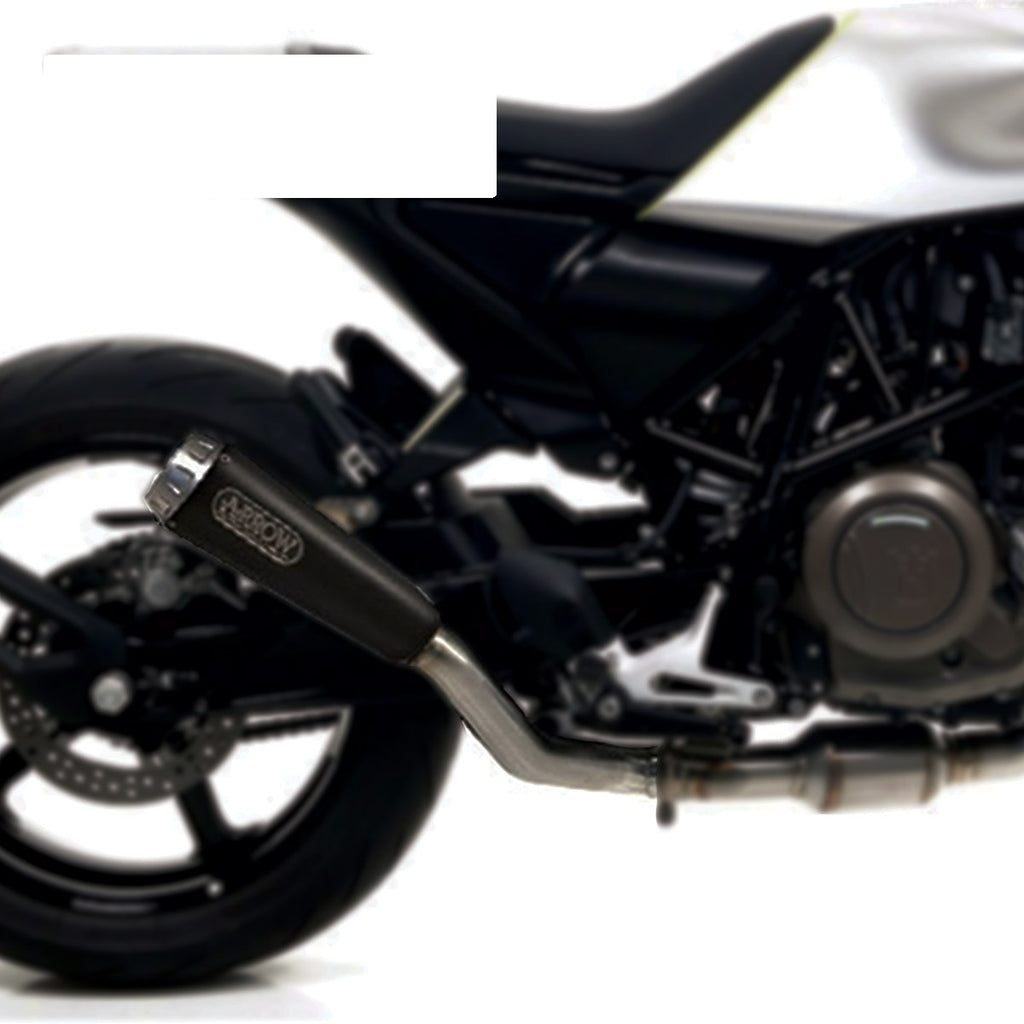 Husqvarna Vitpilen 701 2019-2020 Exhaust Arrow Nichrom Black Pro Race Tail Pipe Steel - 71891PRN - ARROW EXHAUSTS