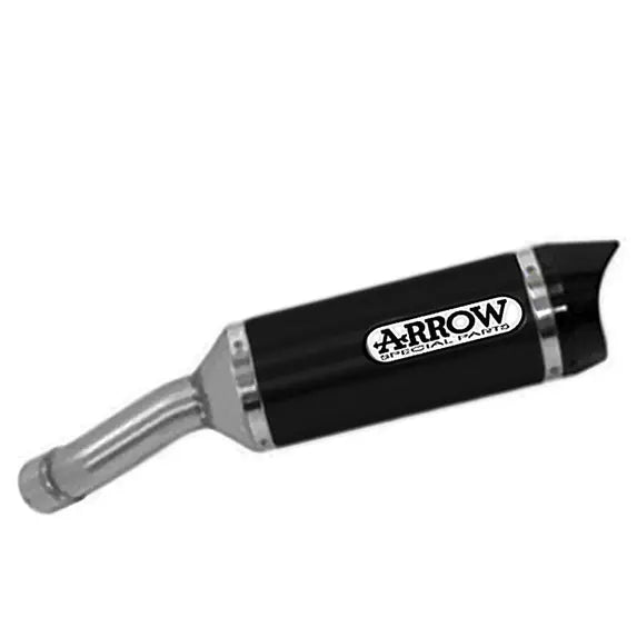 Arrow Yamaha Yzf R3 Slip-On Exhaust 2019-2020 – Thunder Black Aluminium