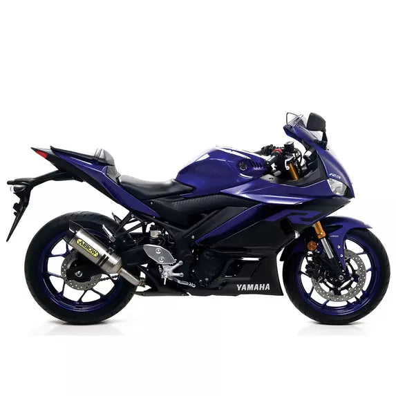 Arrow Yamaha Yzf R3 Slip-On Exhaust 2019-2020 – Thunder Titanium