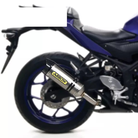 Arrow Yamaha Yzf R3 Slip-On Exhaust 2019-2020 – Thunder Titanium