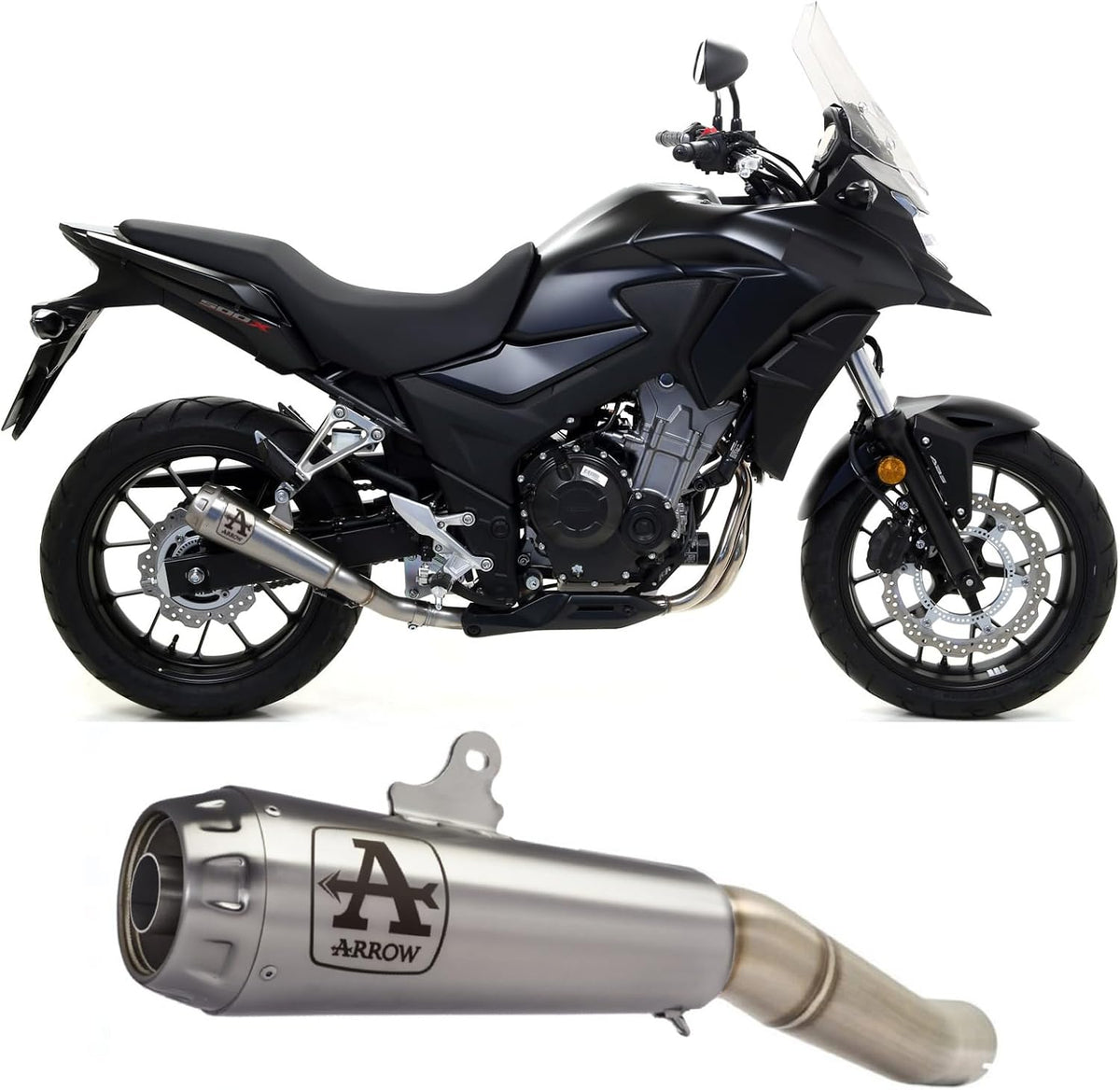 Arrow Honda CB 500 X Slip-On Exhaust 2019-2024 – Pro-Race