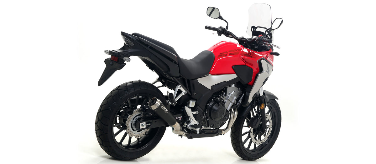 Arrow Honda CB 500 X Slip-On Exhaust 2019-2024 – Pro-Race Black