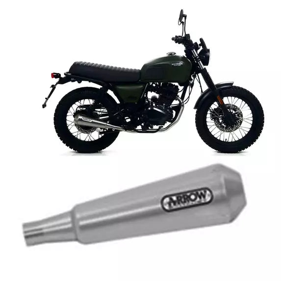 Arrow Brixton Felsberg 125 X Slip-On Exhaust 2019-2020 – Pro-Race