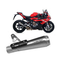 BMW S 1000 Rr 2019-2024 Full Exhaust Arrow Pro-race Steel End Cap Nichrom - 71903PRI71768MI - ARROW EXHAUSTS