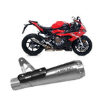 BMW S 1000 Rr 2019-2024 Full Exhaust Arrow Pro-race Steel End Cap Nichrom - 71903PRI71768MI - ARROW EXHAUSTS