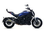 Arrow BENELLI 502 C Slip-On Exhaust 2019-2020 – Works Titanium Carbon End Cap
