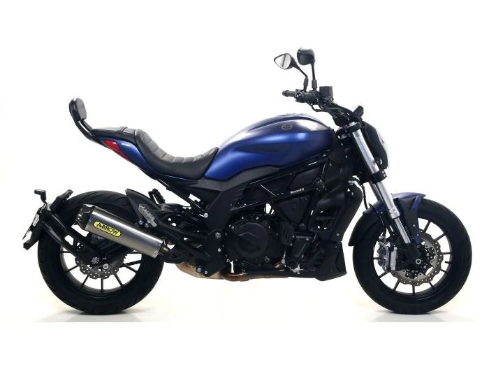 Arrow BENELLI 502 C Slip-On Exhaust 2019-2020 – Works Titanium Carbon End Cap