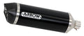 Kawasaki Ninja 1000 Sx (tourer) 2020-2023 Approved Black Aluminum Arrow Exhaust Indy Race Carbon End Cap - 71914AKN - ARROW EXHAUSTS