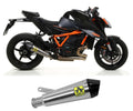 KTM 1290 Super Duke R 2020-2022 Arrow X-kone Dark Titanium Exhaust Muffler Carbon End Cap - 71916XKR - ARROW EXHAUSTS