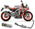 Aprilia Tuono 660 2021-2024 Full Exhaust Kat Arrow Indy Race Titanium - 71929PK71755KZ - ARROW EXHAUSTS