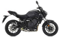 Arrow Yamaha MT-07 Full System Exhaust 2021-2024 – Thunder Titanium Carbon End Cap Catalytic Road Approved