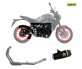Yamaha Mt-09 2021-2023 Full Exhaust Arrow Works Black Nichrom - 71932PKN71759MI - ARROW EXHAUSTS