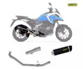Arrow Honda NC750 X Full System Exhaust 2021-2024 – Race-Tech Black Aluminium