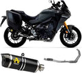 Arrow Yamaha Tracer 9 GT Racing Low Aluminium Dark VERSION Full System Exhaust 2021-2024