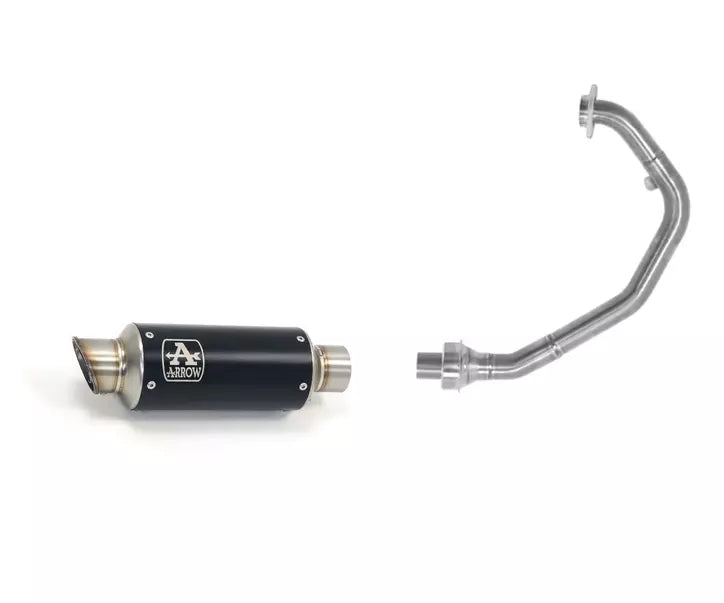 Arrow KTM Duke 125 Black GP2 Full System Exhaust 2023 – Black