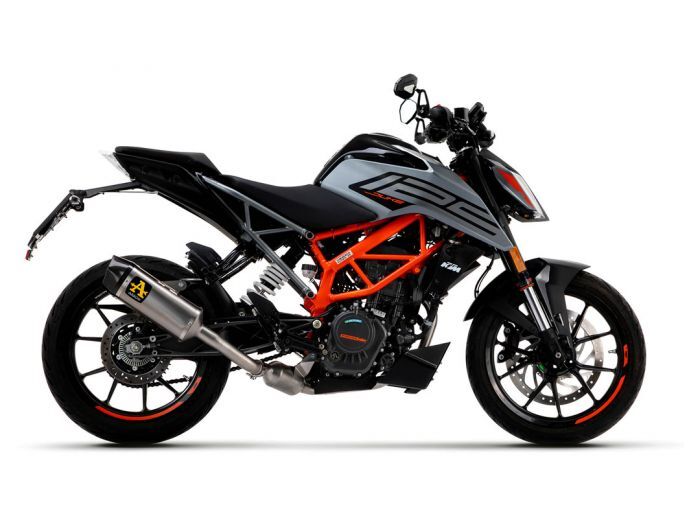 KTM Duke 390 Titanium 2021-2023 Exhaust - 71936PK - ARROW EXHAUSTS