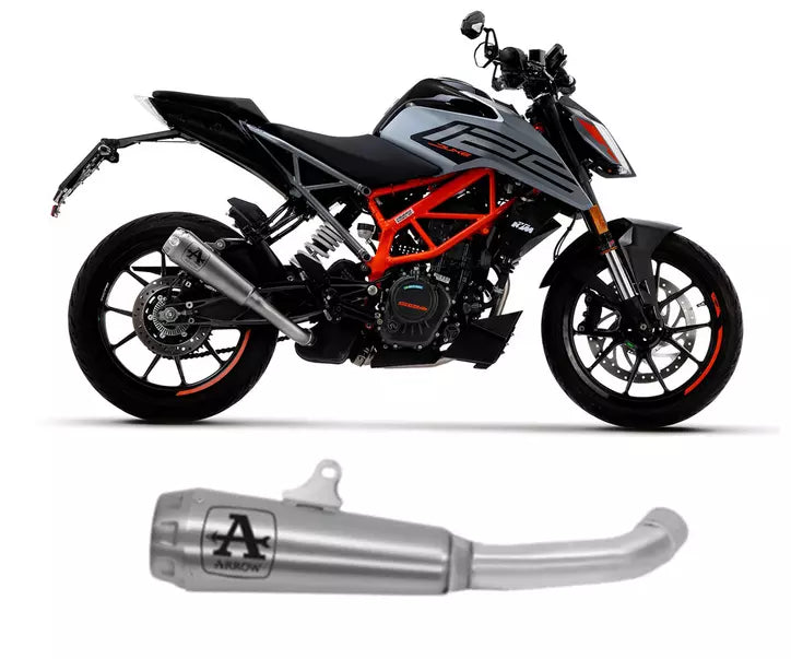 Arrow KTM Duke 125 Slip-On Exhaust 2021-2023 – Pro-Race