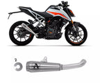 Arrow KTM Duke 125 Slip-On Exhaust 2021-2023 – Pro-Race