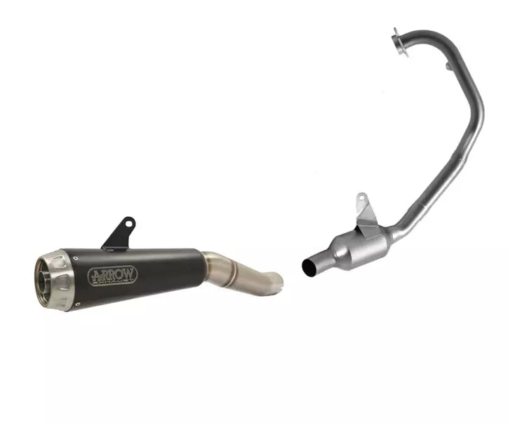 Arrow KTM Duke 125 Black Full System Exhaust 2021-2023 – Black