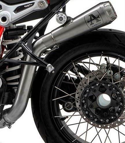 BMW R Nine T Scrambler 2021-2023 Exhaust Terminal Kit Arrow Pro-race Steel Cap - 71940PRI - ARROW EXHAUSTS