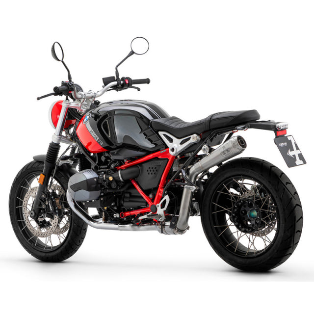 BMW R Nine T Scrambler 2021-2023 Exhaust Terminal Kit Arrow Pro-race Steel Cap - 71940PRI - ARROW EXHAUSTS