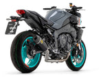 Yamaha Mt-10 2022-2023 Exhaust Muffler Arrow Indyrace Aluminium Dark+link Pipe Titanium - 71946AKN71773MI - ARROW EXHAUSTS