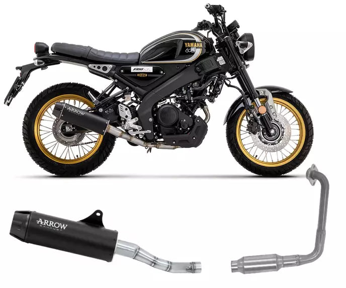 Arrow Yamaha XSR 125 Full System Exhaust 2022-2023 – Rebel