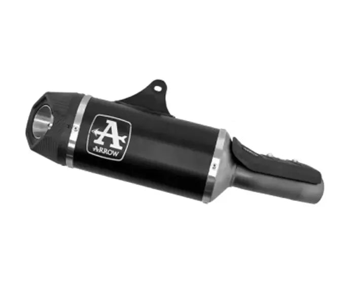 Arrow Indy Race in Dark E5 Aluminium Exhaust Muffler for Honda Cb 750 Hornet 2023-2024 - ARROW EXHAUSTS