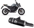 Arrow Indy Race in Dark E5 Aluminium Exhaust Muffler for Honda Cb 750 Hornet 2023-2024 - ARROW EXHAUSTS