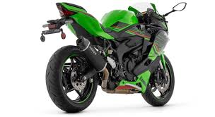 Arrow Kawasaki ZX-4R Slip-On Exhaust 2024 – Indy Race EVO Black Aluminium
