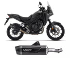 Arrow Honda CB 500 HORNET Slip-On Exhaust 2024 – Indy Race EVO Black Aluminium