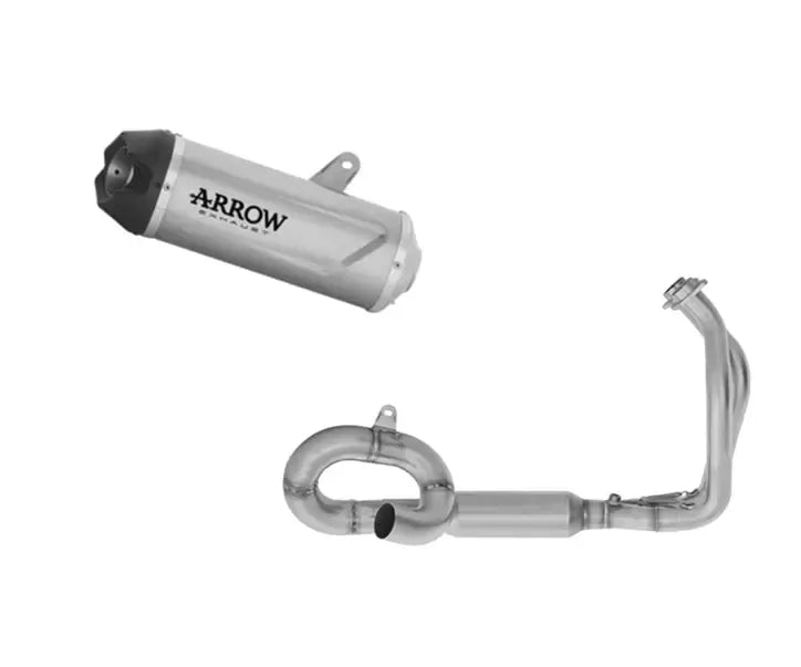 Arrow Titanium Full System Exhaust Indy Race EVO + Exhaust Headers for Kawasaki Ninja 650 / Z650 2024-2026 - ARROW EXHAUSTS
